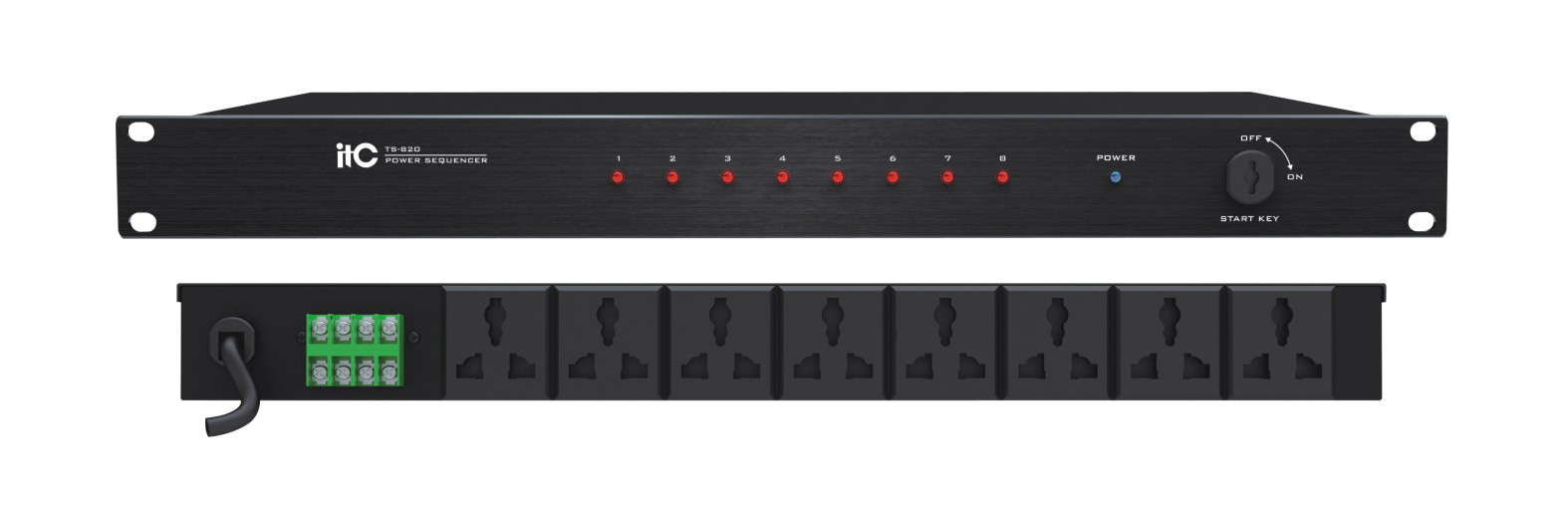 8-канальный распределитель питания ITC TS-820